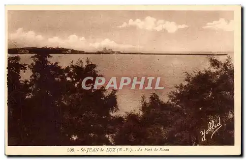 Cartes postales St Jean de Luz Le fort de Socoa