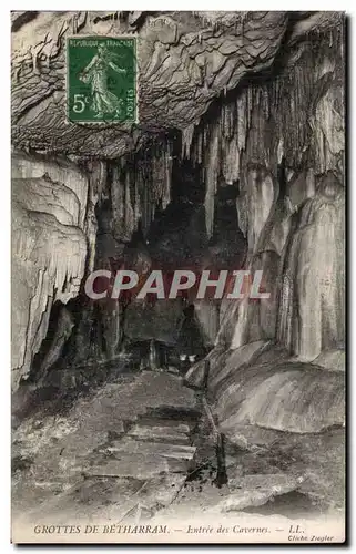 Cartes postales GRottes de Betharram entree des cavernes