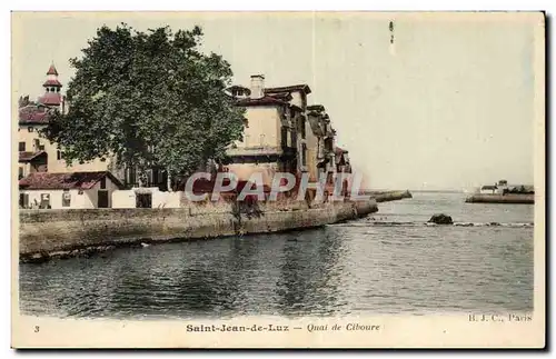 Cartes postales Saint Jean de Luz Quai de Cibourre