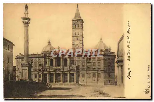 Cartes postales Italie Italia Roma Basilica di S M Maggiore