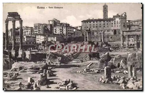 Ansichtskarte AK Italie Italia Roma Foro Romano