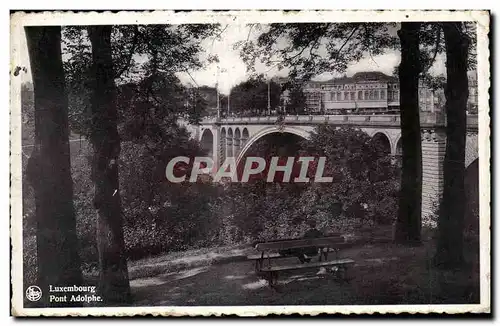 Cartes postales Luxembourg Pont Adolphe