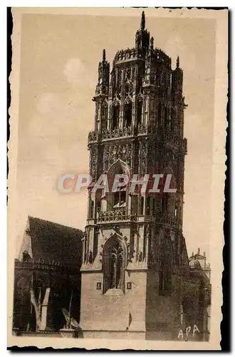 Ansichtskarte AK Rodez le clocher de la cathedrale