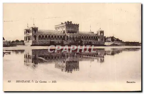 Cartes postales Hendaye Le casino