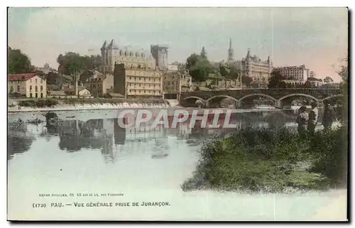 Cartes postales Pau Vue generale prise de Jurancon