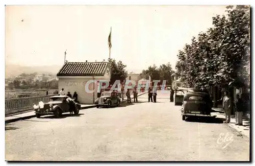 Cartes postales moderne Hendaye Frontiere Ponts international Frontiere franco espagnole au fond Irun