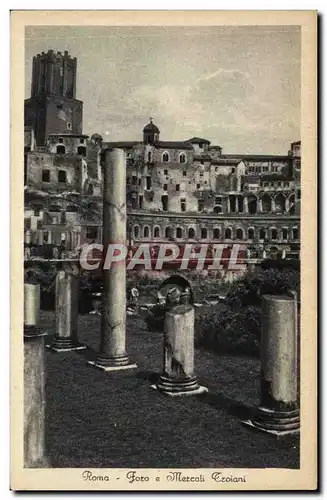 Cartes postales Italie Italia Roma Foro e Mercati Troiani