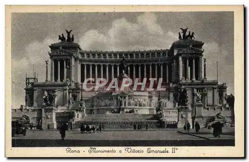 Cartes postales Italie Italia Roma Monumento a Vittorio Emanuele II