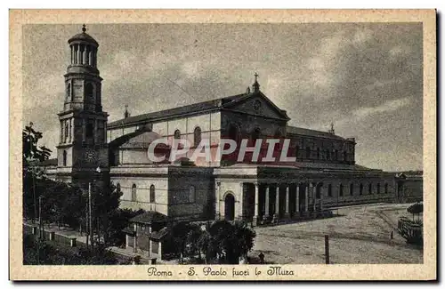 Cartes postales Italie Italia Roma S Paolo fuori le Mura