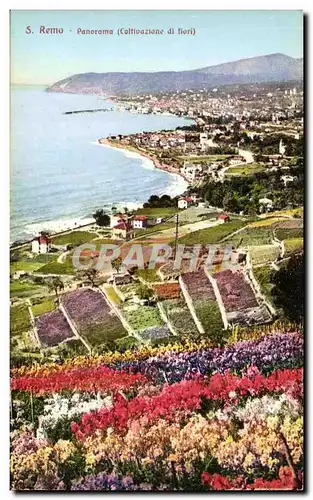 Ansichtskarte AK Italie Italia San Remo Panorama