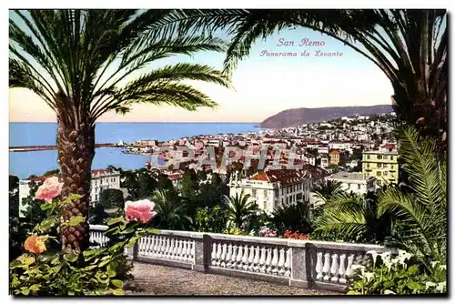 Cartes postales Italie Italia San Remo Panorama da Levante