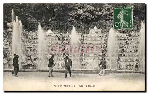 Cartes postales Parc de Versailles Les Rocailles