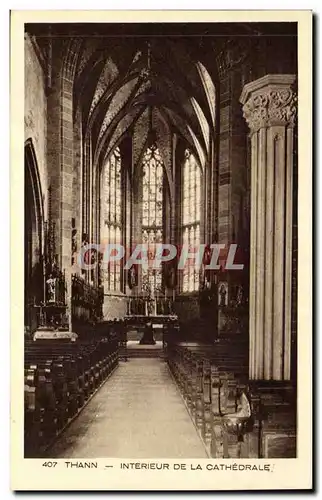 Ansichtskarte AK Thann Interieur de la cathedrale