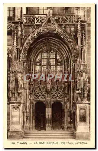 Ansichtskarte AK Thann La cathedrale Portail lateral