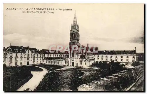 Cartes postales Abbaye de la Grande Trappe Vue generale Souligny la Trappe