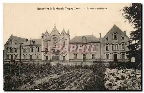 Cartes postales Monastere de la Grande Trappe Facade exterieure