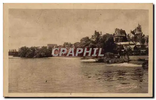 Cartes postales Durtal Le loir et le chateau