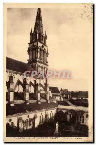 Cartes postales Abbaye de la Grande Trappe Cloitre