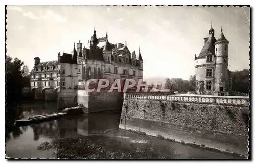 Moderne Karte Chenonceaux Vue generale Cote Est