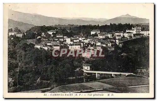 Cartes postales Cambo les Bains Vue generale