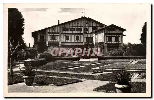 Cartes postales Cambo les Bains Arnaga Maison d&#39Edmond Rostand Facade sud