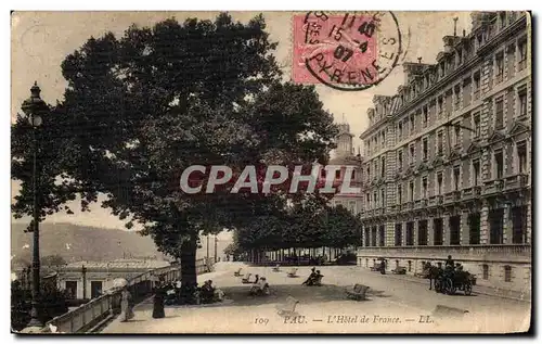 Cartes postales Pau Hotel de France