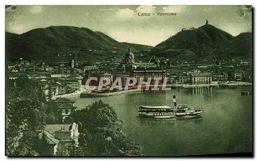 Cartes postales Italie Italia Como Panorama