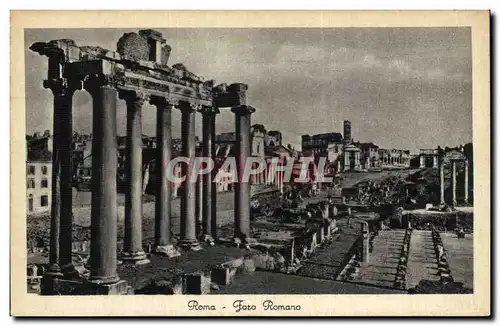 Cartes postales Italie Italia Roma foro Romano