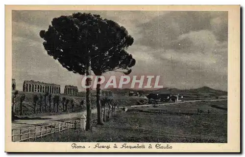 Cartes postales Italie Italia Roma Avanzi di Acquedotti di Claudio