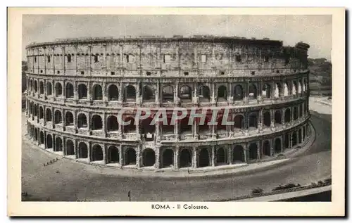 Cartes postales Italie Italia Roma Il Colosseo