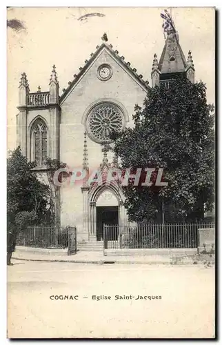 Cartes postales Cognac Eglise Saint Jacques