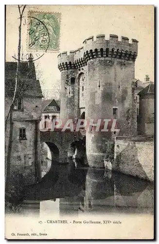 Cartes postales Chartres Porte Guillaume