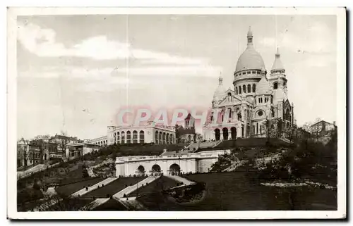 Cartes postales Paris Basilique du Sacre Coeur de Montmartre