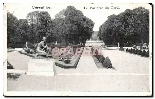 Cartes postales Versailles le parterre du Nord