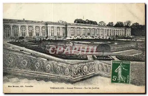 Ansichtskarte AK Versailles Grand Trianon Sur les jardins