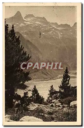 Ansichtskarte AK Le lac d&#39Aubert et le Neouvielle