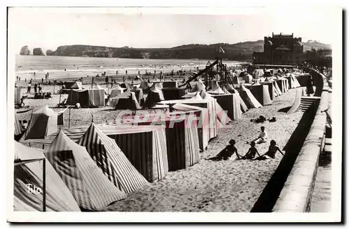 Ansichtskarte AK Hendaye La plage les falaises les 2 jumeaux