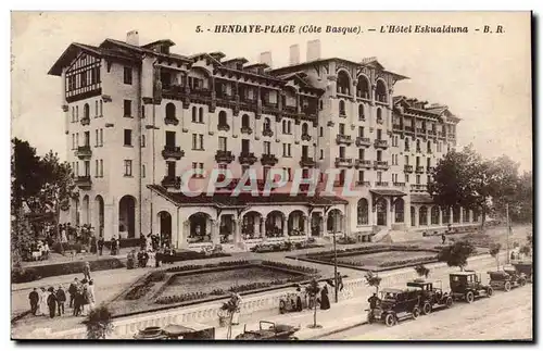 Cartes postales Hendaye L&#39hotel Eskualduna