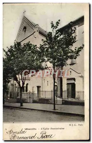 Cartes postales Biarritz L&#39eglise dominicaine