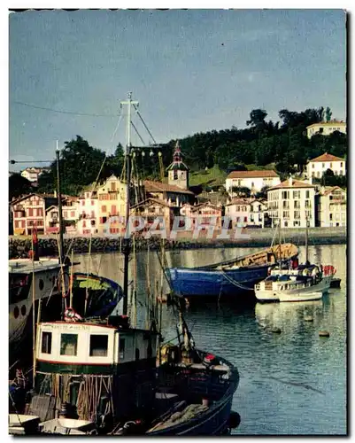 Cartes postales Ciboure Port et quai Ravel