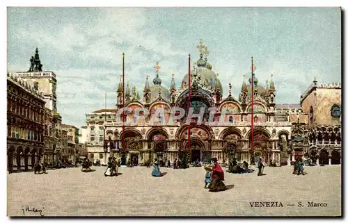 Cartes postales Italie Italia Venezia S Marco