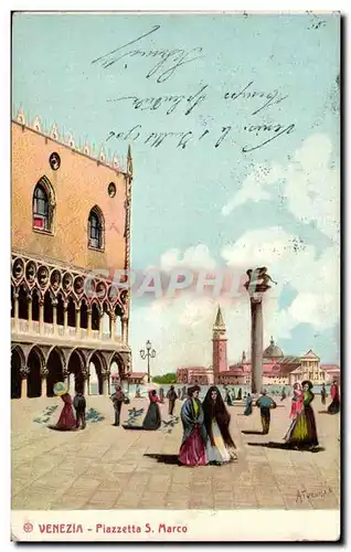 Cartes postales Italie Italia Venezia Piazzetta S Marco