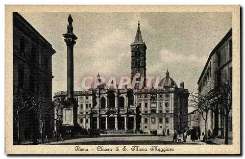 Cartes postales Italie Italia Roma Chiesa di S Matia Maggiore