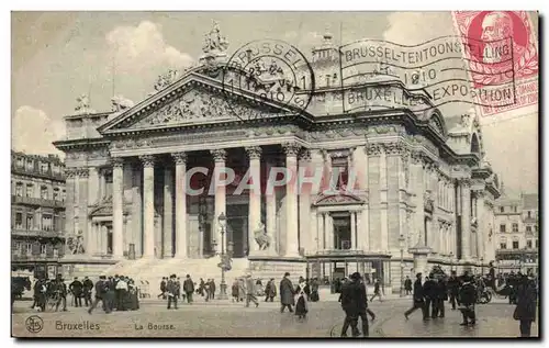 Cartes postales Bruxelles La Bourse