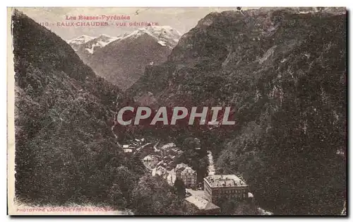 Cartes postales Eaux Chaudes Vue generale