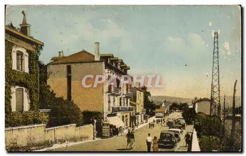 Ansichtskarte AK Hendaye Entree du pont international