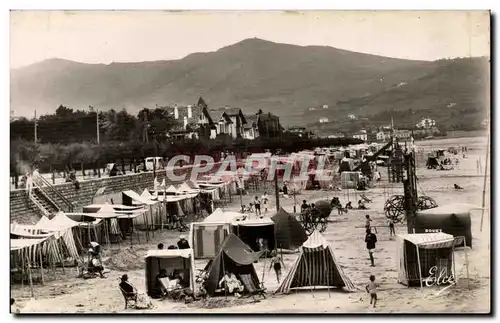 Ansichtskarte AK Hendaye La plage et les monts espagnols