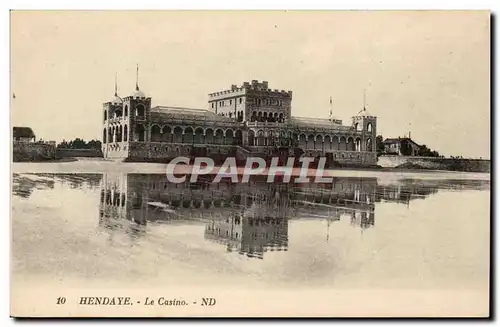 Cartes postales Hendaye Le casino