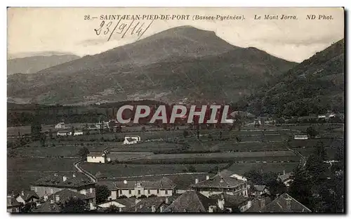 Cartes postales Saint Jean Pied de port Le Mont Jarra