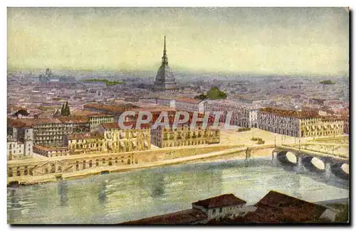 Cartes postales Italie Italia Torino Panorama